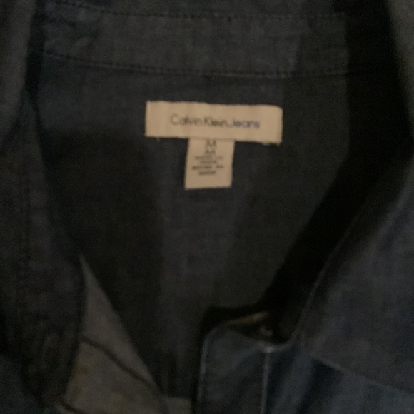Calvin Klein long sleeve button down. - Picture 2 of 4